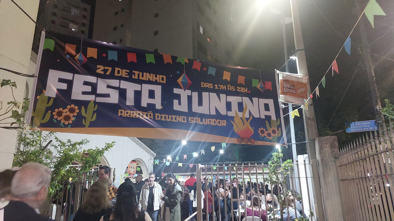 Gratidão pela linda Festa Junina da Paróquia Divino Salvador